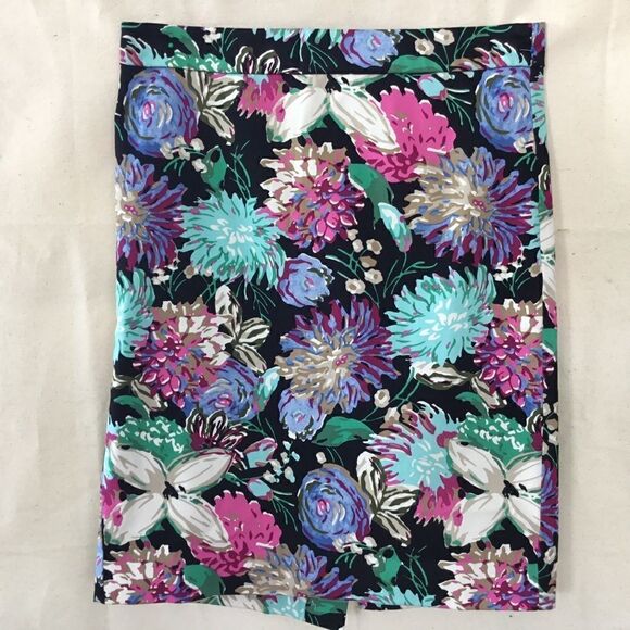 J Crew floral skirt size 00 - Picture 1 of 9